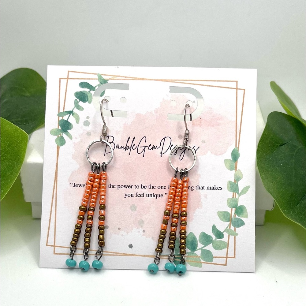 Dangle earrings - long earrings